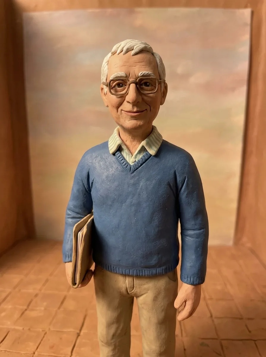 Knetfigur Hans Mai