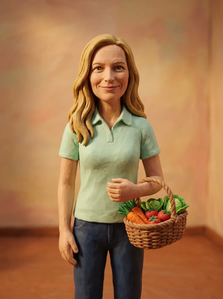 Knetfigur Ivonne Reiland